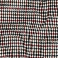 Tartan Check 052 Off White/Petrol/Bordeaux