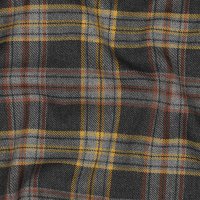Tartan Check 055 Grey/Ochre/Rust