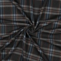Tartan Check 057 Grey/Light Blue/White