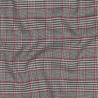 Tartan Check 060 Black/White/Red