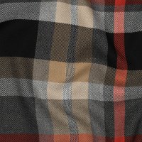 Tartan Check 061 Grey/Orange/Sand