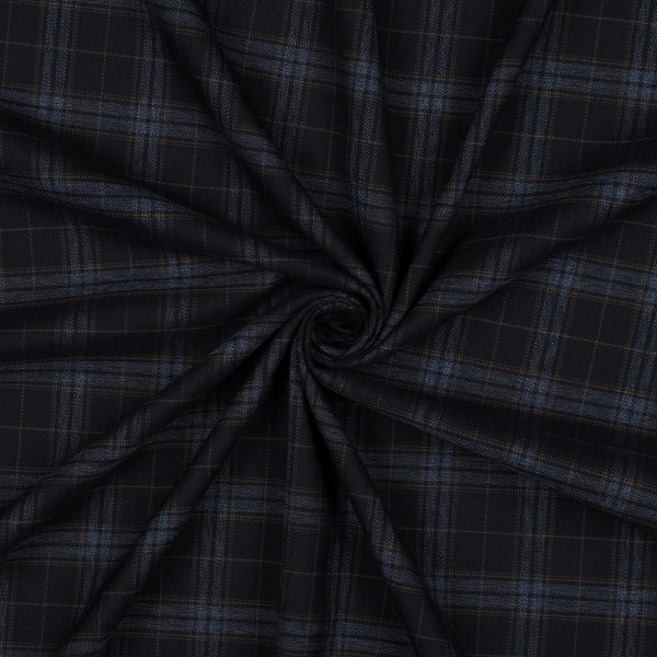 Tartan Check 062 Navy/Jeans/Camel