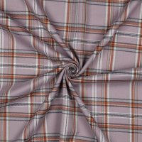 Tartan Check 066 Lilac/Brown