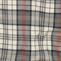 Tartan Check 067 Ecru/Grey/Orange