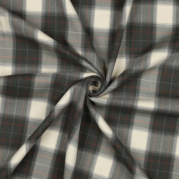 Tartan Check 068 Pickle/Ecru