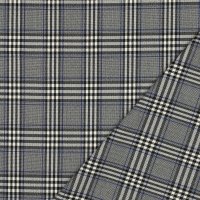 Tartan Check 071 Grey/Black/Cobalt