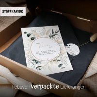 Holzscheibe Mama & Oma mit bunten Trockenblumen