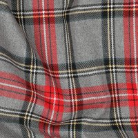 Scottish Check 001 Grey