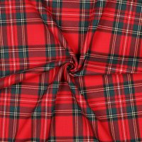 Scottish Check 002 Red