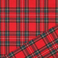 Scottish Check 002 Red