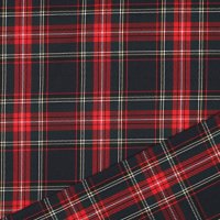 Scottish Check 003 Navy