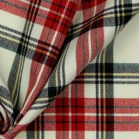 Scottish Check 005 Ecru