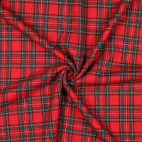 Scottish Check 002 Red