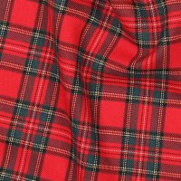 Scottish Check 002 Red