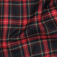 Scottish Check 003 Navy
