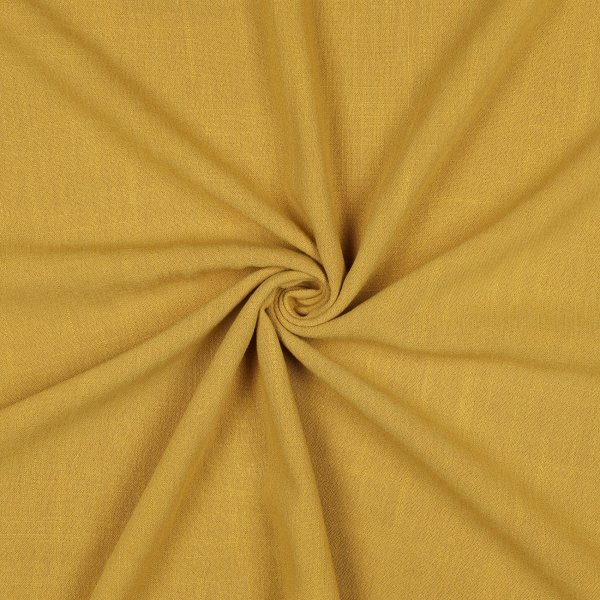 Leinen Viskose Washed 011 Ochre