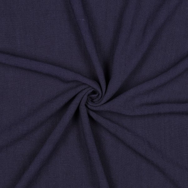 Leinen Viskose Washed 012 Navy