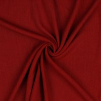 Leinen Viskose Washed 013 Dark Red