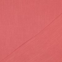 Leinen Viskose Washed 014 Coral