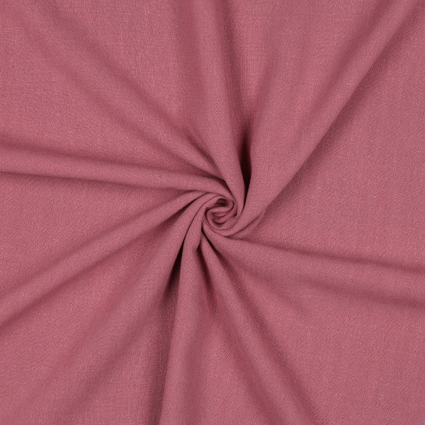 Leinen Viskose Washed 020 Old Pink