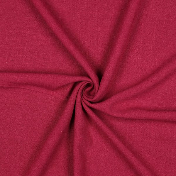 Leinen Viskose Washed 024 Berry