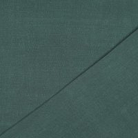 Leinen Viskose Washed 025 Dark Green