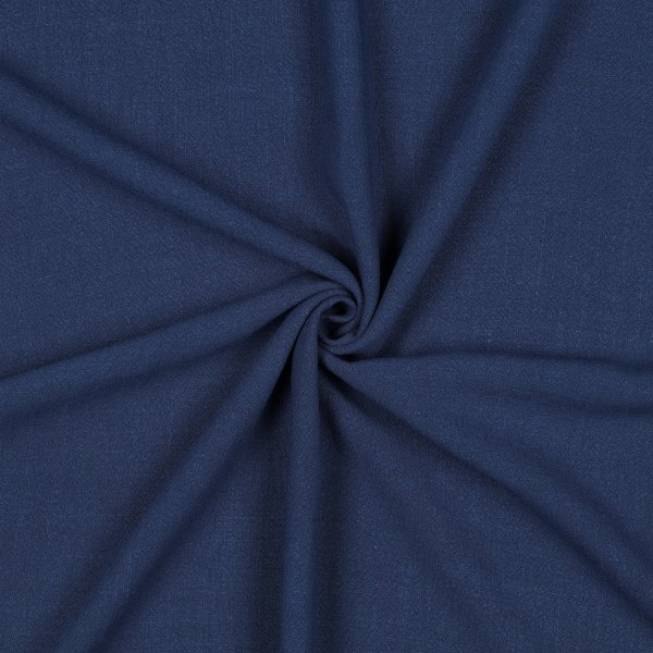 Leinen Viskose Washed 028 Marine