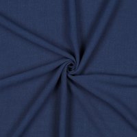 Leinen Viskose Washed 028 Marine