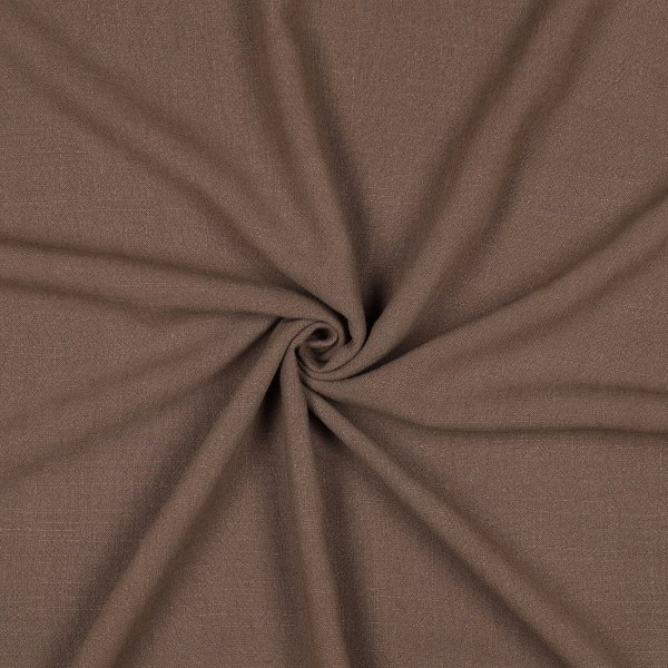 Leinen Viskose Washed 030 Light Brown