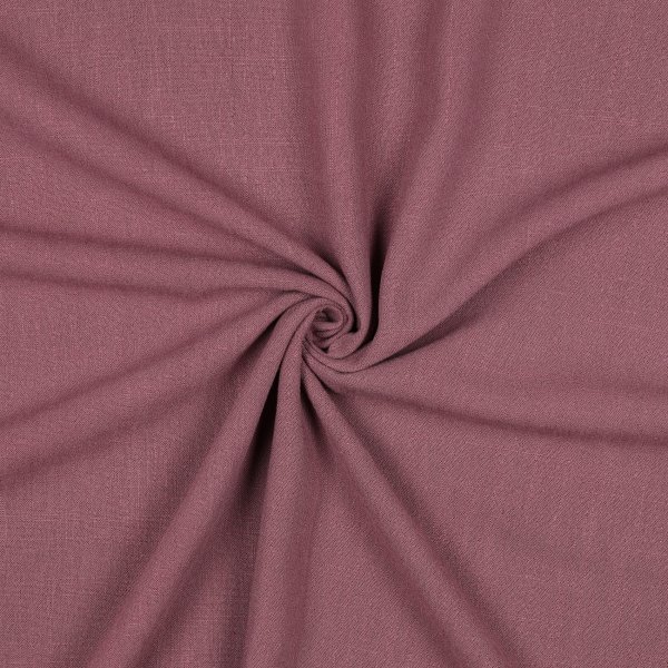 Leinen Viskose Washed 032 Mauve