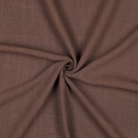 Leinen Viskose Washed 033 Brown