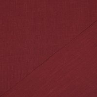 Leinen Viskose Washed 038 Wine Red