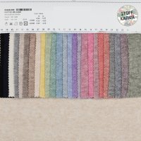 Knitted Melange 004 Schwarz