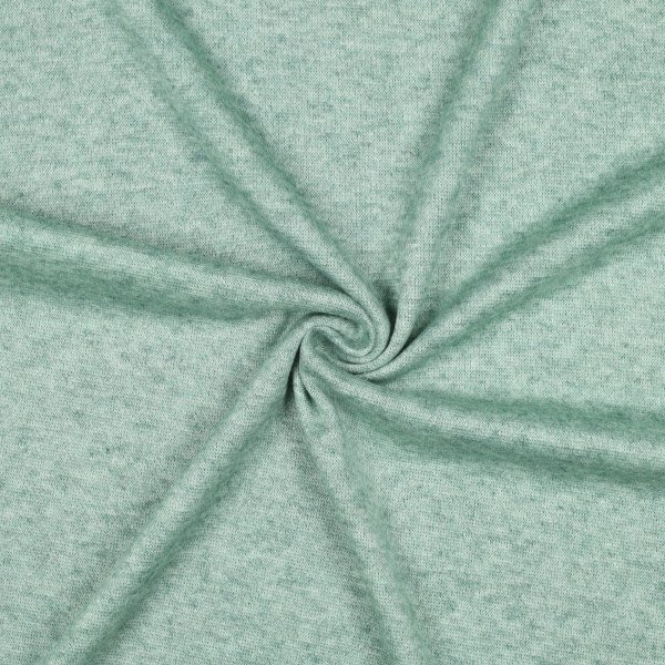 Knitted Melange 010 Green Melange