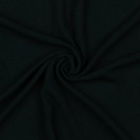Leinen Viskose Crinkle 001 Schwarz