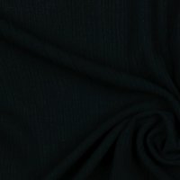 Leinen Viskose Crinkle 001 Schwarz