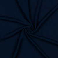 Leinen Viskose Crinkle 007 Navy