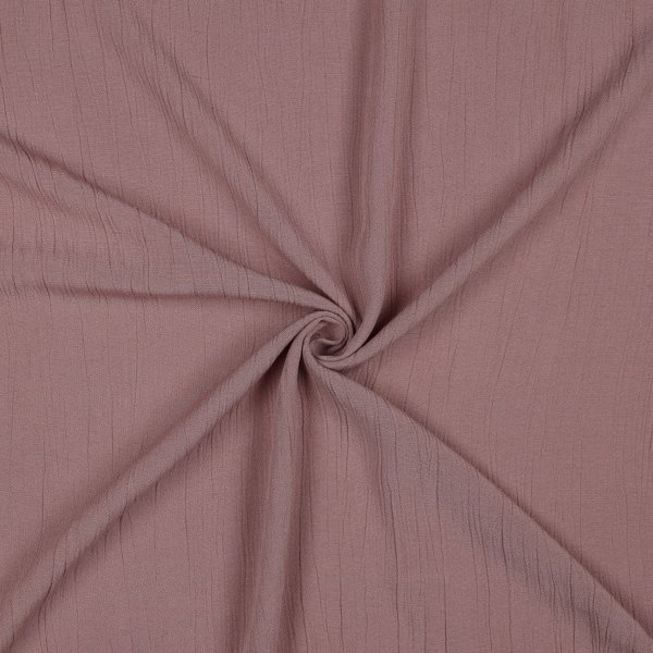 Leinen Viskose Crinkle 015 Old Blush
