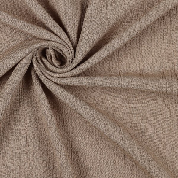 Leinen Viskose Crinkle 016 Sand