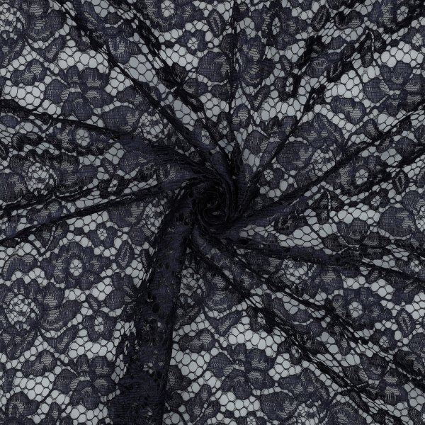 Spitzenstoff 2 Seitig 005 Navy