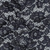 Spitzenstoff 2 Seitig 005 Navy