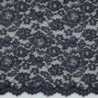 Spitzenstoff 2 Seitig 005 Navy