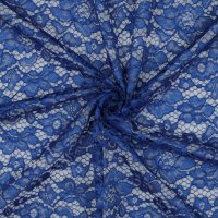 Spitzenstoff 2 Seitig 006 Cobalt