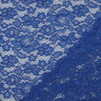 Spitzenstoff 2 Seitig 006 Cobalt