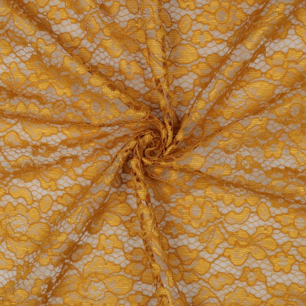 Spitzenstoff 2 Seitig 009 Ochre