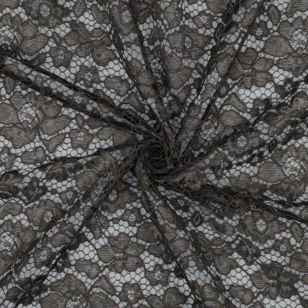 Spitzenstoff 2 Seitig 017 Dark Grey