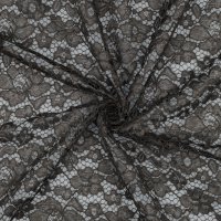 Spitzenstoff 2 Seitig 017 Dark Grey