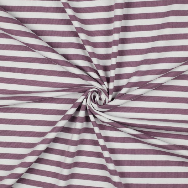 Jersey Yarn Dyed Stripes 006 Purple