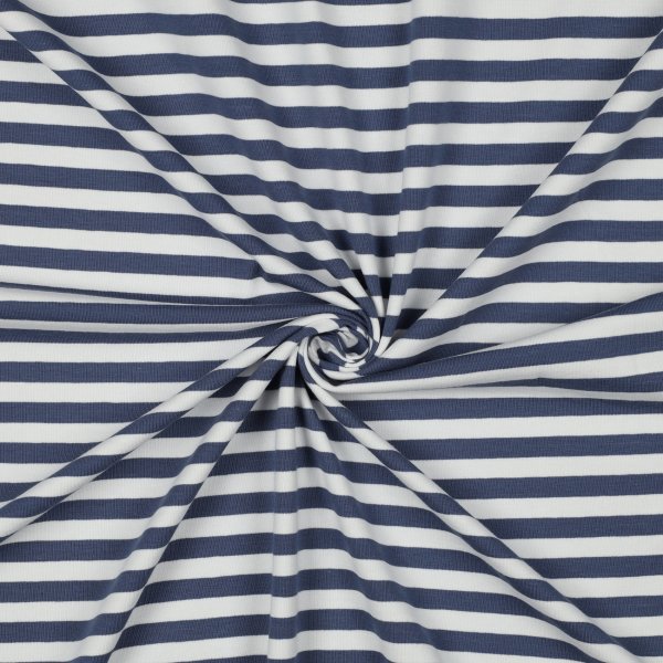Jersey Yarn Dyed Stripes 007 Jeans