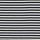 Rib Yarn Dyed Stripes 001 Navy/Ecru